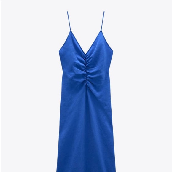 Blue Zara Dress - Picture 2 of 4